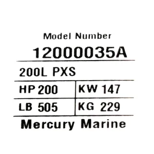 Mercury Outboard Motors